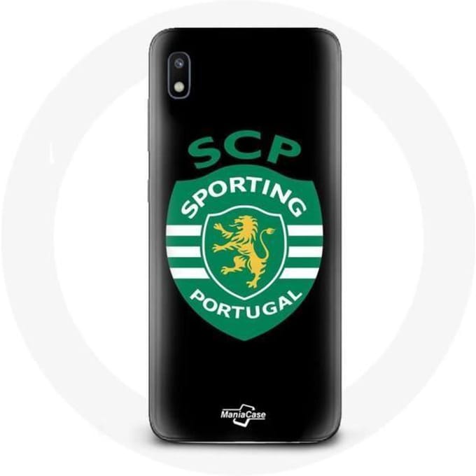 Coque - Maniacase - Samsung Galaxy A10 - Noir - Souple - Sporting Portugal noir