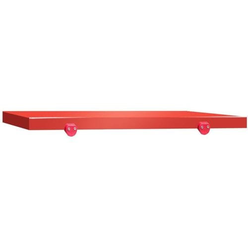 GGM Gastro Schneideplatte für Arbeitstisch - 600x700mm - HACCP-Konform - Rot Rood