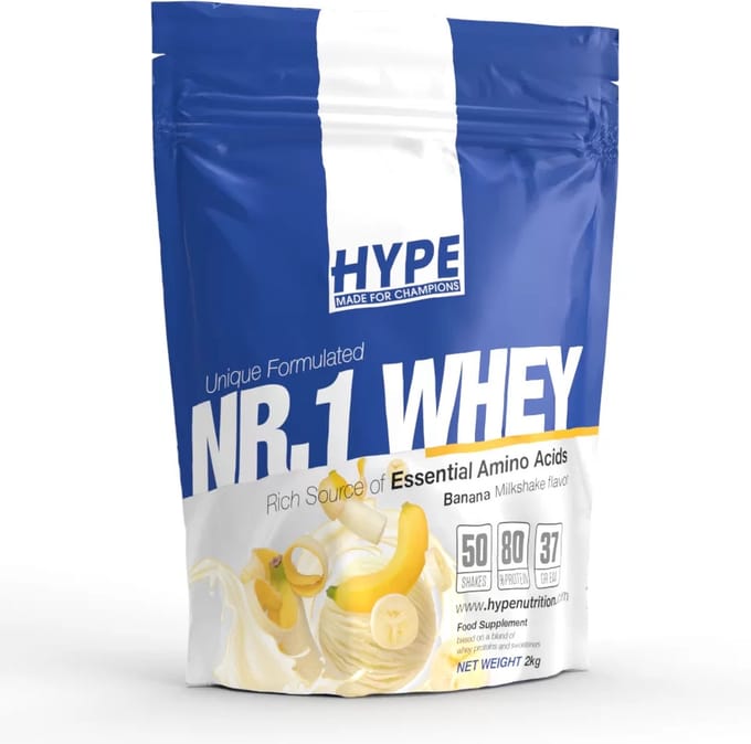 Hype Nutrition Whey Protein - eiwitpoeder - nutrition - Banaan