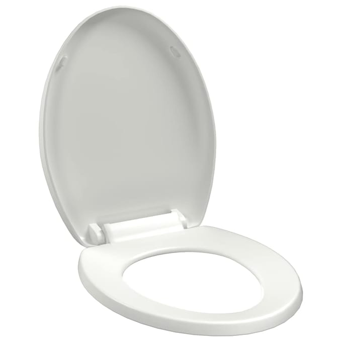 vidaXL - Toiletbril - soft-close - met - quick-release - ontwerp - wit