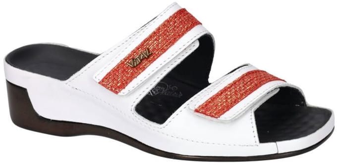 Vital -Dames - wit - slippers & muiltjes - maat 39