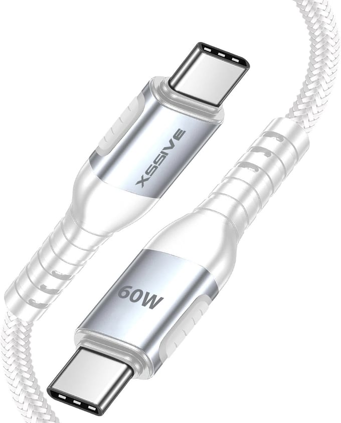 Xssive Sterke USB-C naar USB-C Kabel - 1 Meter