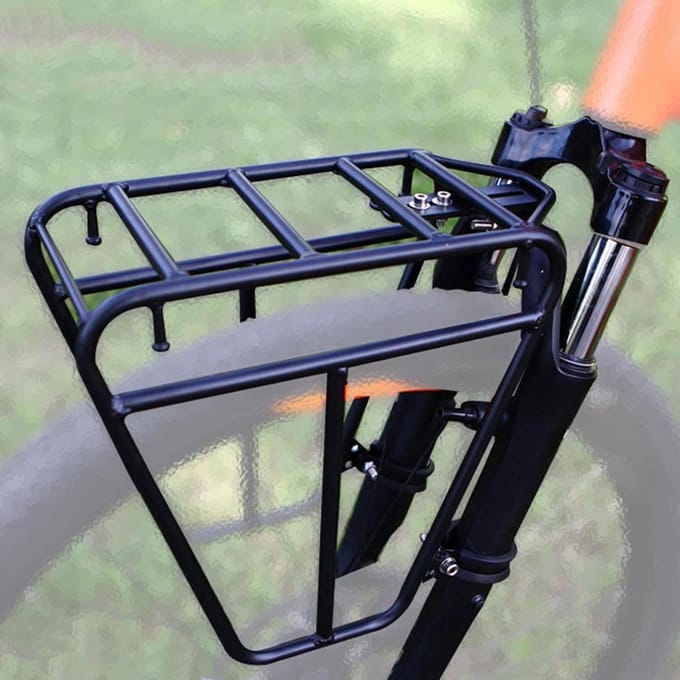 Fietsbagagedrager - Voorrek Fiets - Fietsen Boodschappen - Stabiele Draagconstructie - 25 kg Laadvermogen - Multikleur