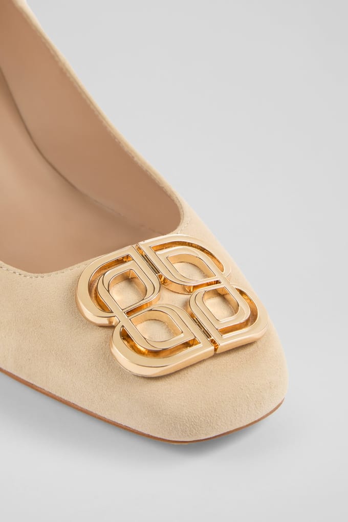 LK Bennett True Closed Courts Buttercream Taglia: 41 | Tacchi Alti Outlet | Donna