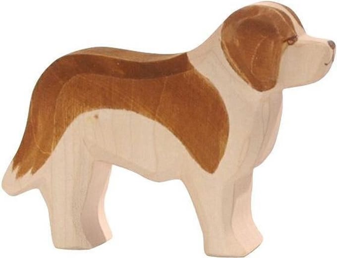 Ostheimer houten speelfiguur St. Bernard - 10441
