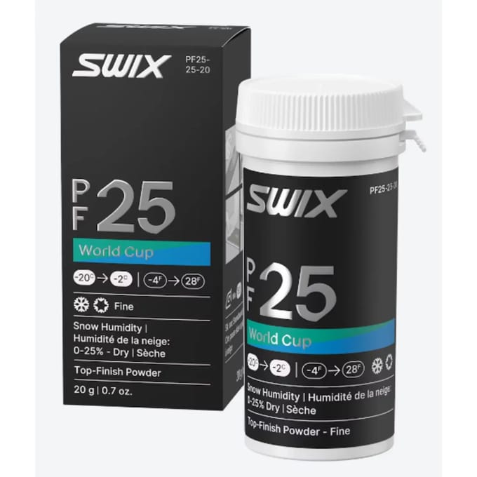 Fijne droge wax Swix PF25 WC