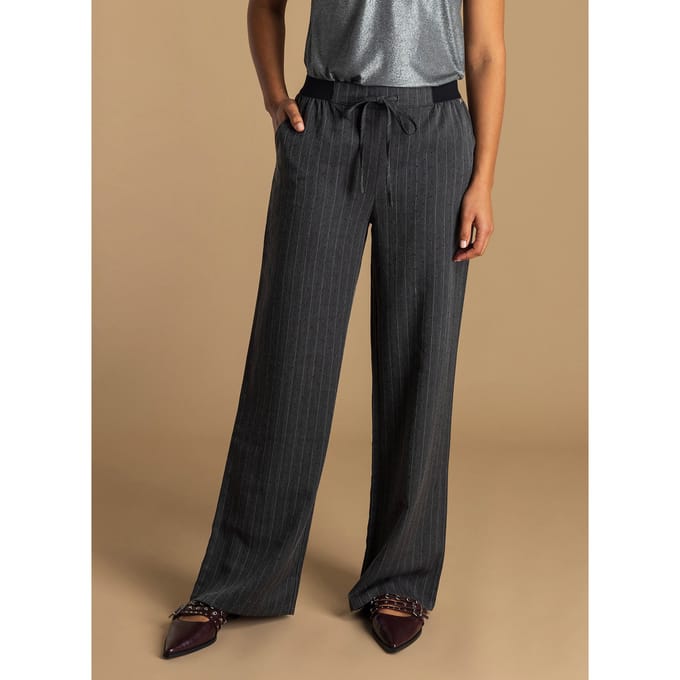 IVY BEAU Amalia - Dark Grey/Melange - maat 46