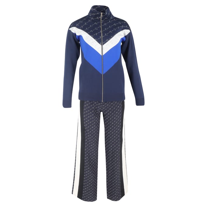 Stella McCartney Monogram trainingspak van marineblauw katoen