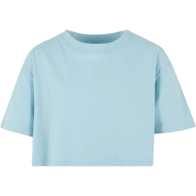 Urban Classics - Short Kimono Crop top - Kids 158/164 - Blauw