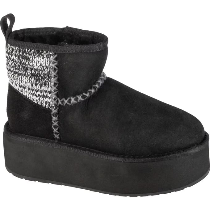 Enkellaarzen EMU Bottes EMU Australia Stinger Knit compensées