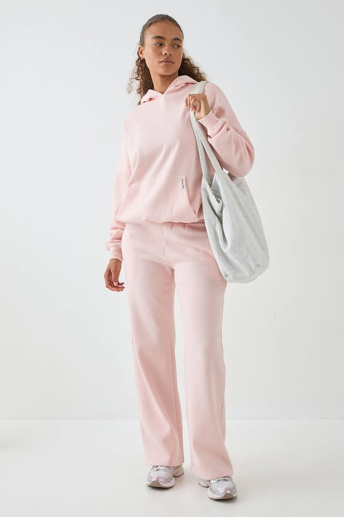 Dames DSGN Studio Oversized Over The Head Hoodie | Light Pink | Maat: Medium