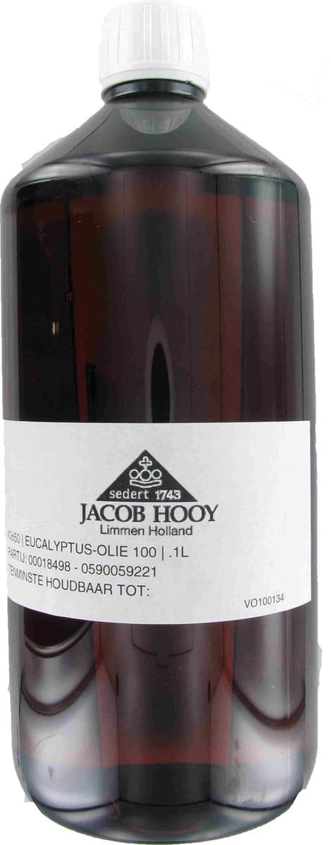 Jacob Hooy Eucalyptus Olie - 1000 ml