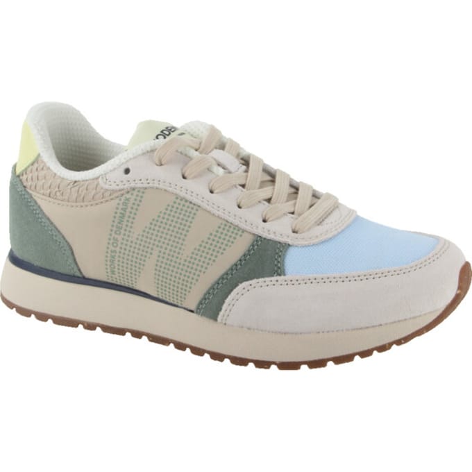 Woden Ronja Sneakers groen Leer - Maat 41