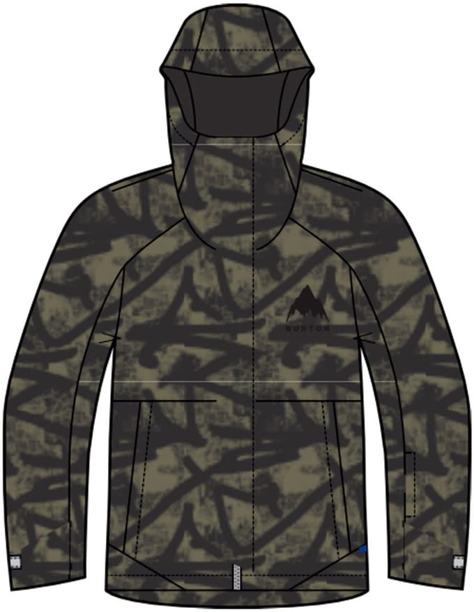 Burton Skimmer 2l Jas Groen 10 Years Kinderen