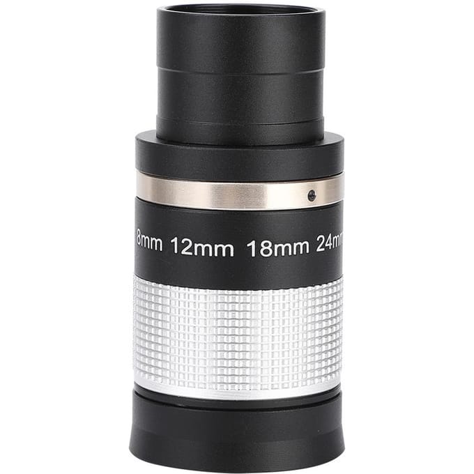 Datyson 1.25in 8-24mm Zoom Oculair Multi-coated Optische Lens voor Telescoop black