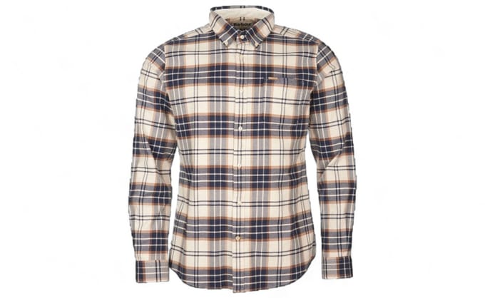 Overhemd Lange Mouw Barbour Portdown Tailored Checked Shirt