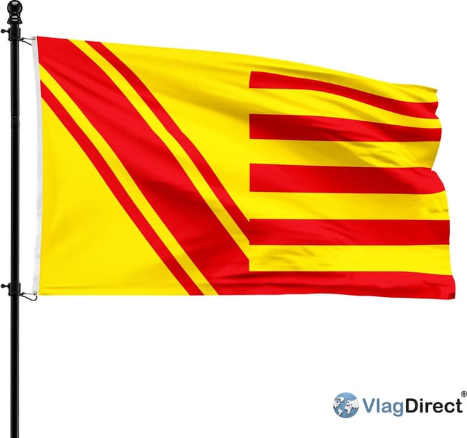 Gemeente Beauraing vlag - 90 x 150 cm.