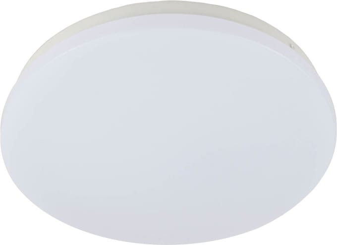 Ledvion - LED Plafonddlamp Wit (Ø25.5cm - 18W - 3000K - 1800L) IP20 - Geïntegreerd LED