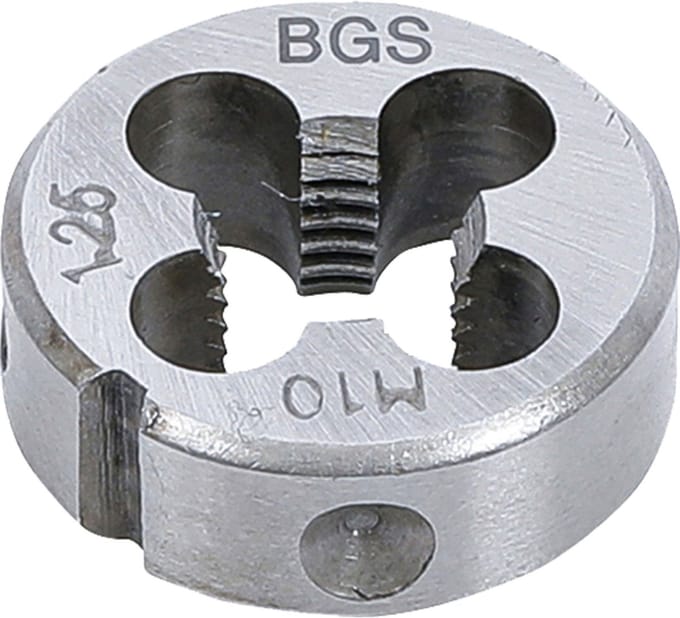 BGS Draadsnijplaat - M10 x 1,25 x 25 mm
