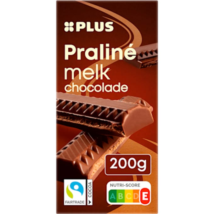 Tablet chocolade praliné melk