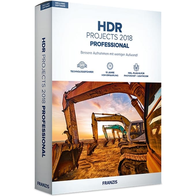 Franzis HDR-projecten 2018 professioneel Mac OS