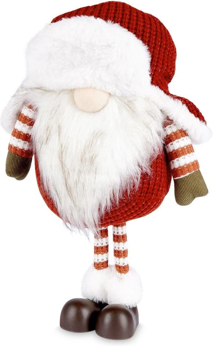 Beeld Kerst Kabouter 39 cm - Decoratieve Figur - Decoratie - Beeldje