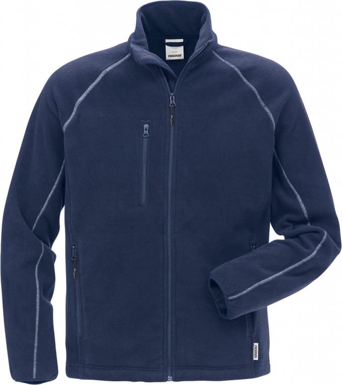 Fristads Fleecejack 4004 Fle - Donker marineblauw - L