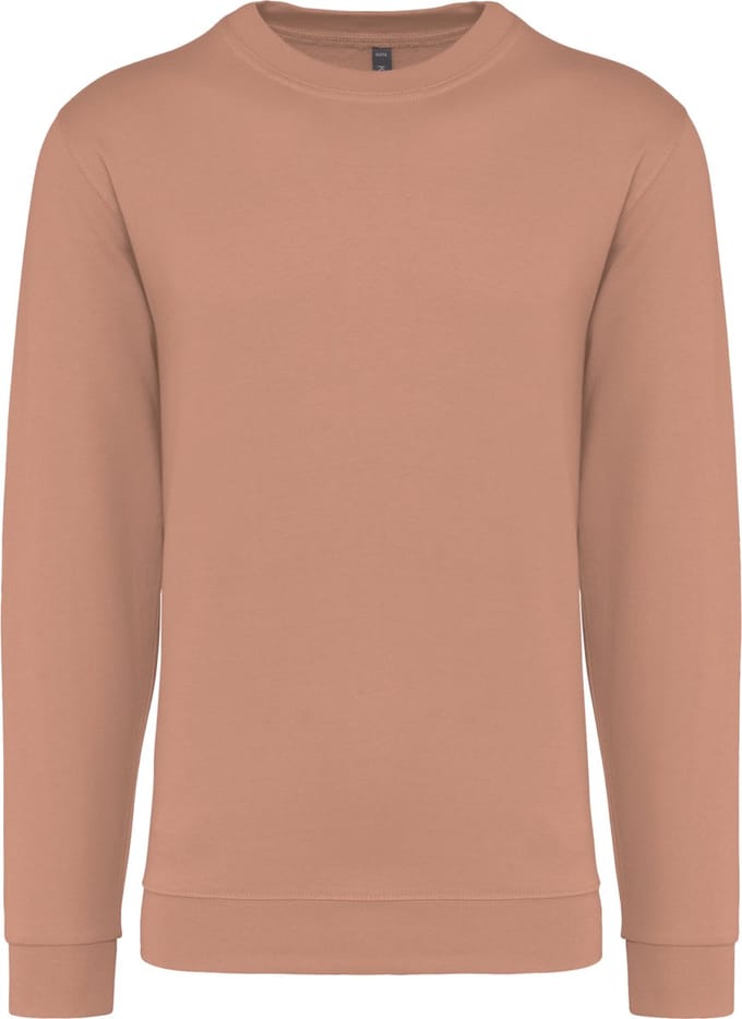 Sweater 'Crew Neck Sweatshirt' Kariban Collectie Basic+ 4XL - Peach