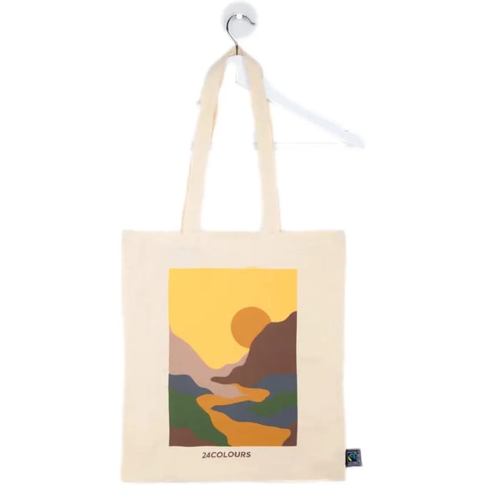 Tote bag met print vrouw 24 Colours