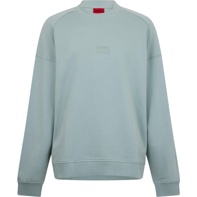 Hugo Boss Heren Delastcrew Raglan-sweatshirt (Pastelgroen)