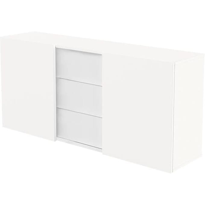 Kerkmann - Archiefkast schuifdeuren 160x50x74cm wit