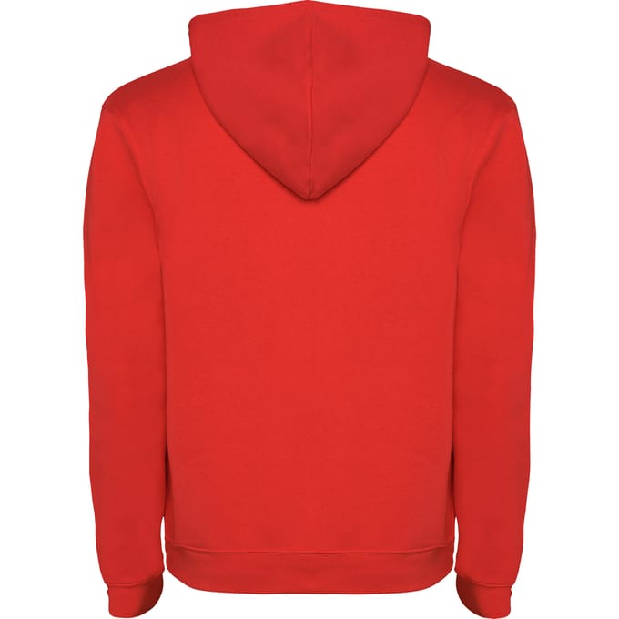 Roly Heren Urban Hoodie (Rood/zwart)