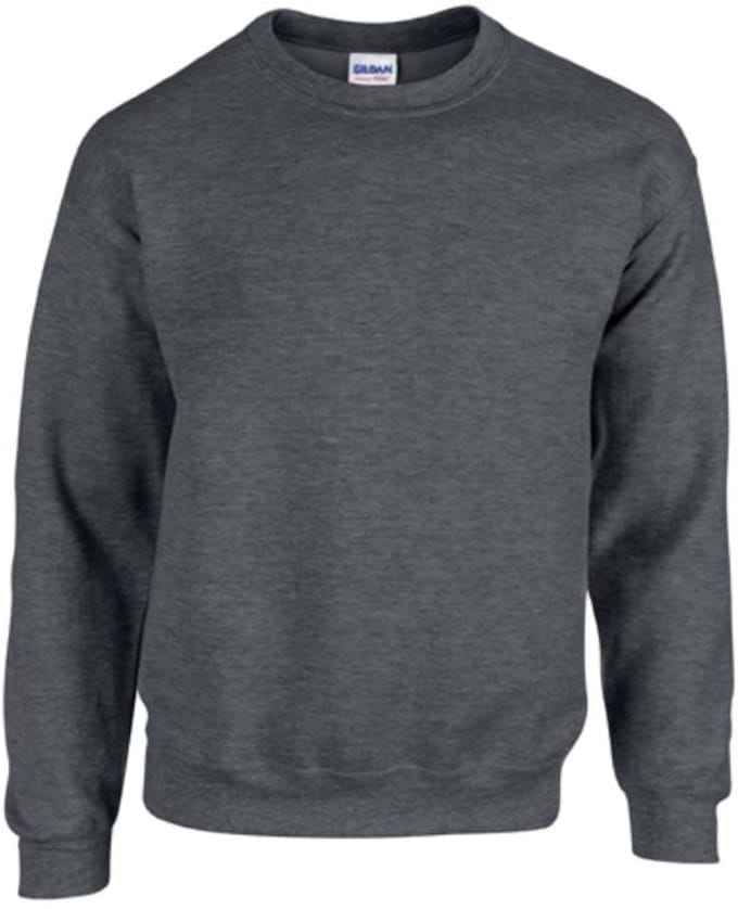 Gildan - Heavy Blend Unisex Sweater - Dark Heather maat 3XL