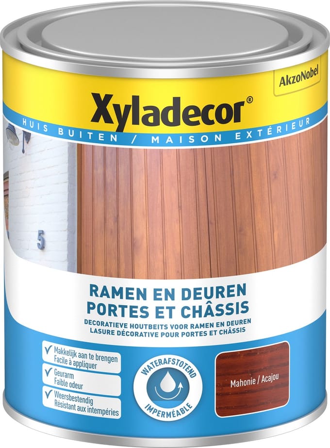 Xyladecor - Ramen & Deuren - Mahonie - 0,75 L