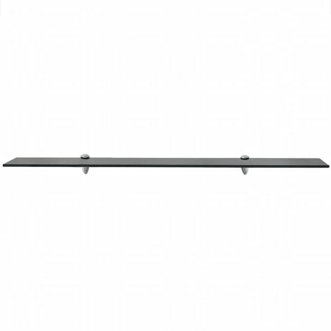 vidaXL - Schappen - zwevend - 2 - st - 100x20 - cm - 8 - mm - glas