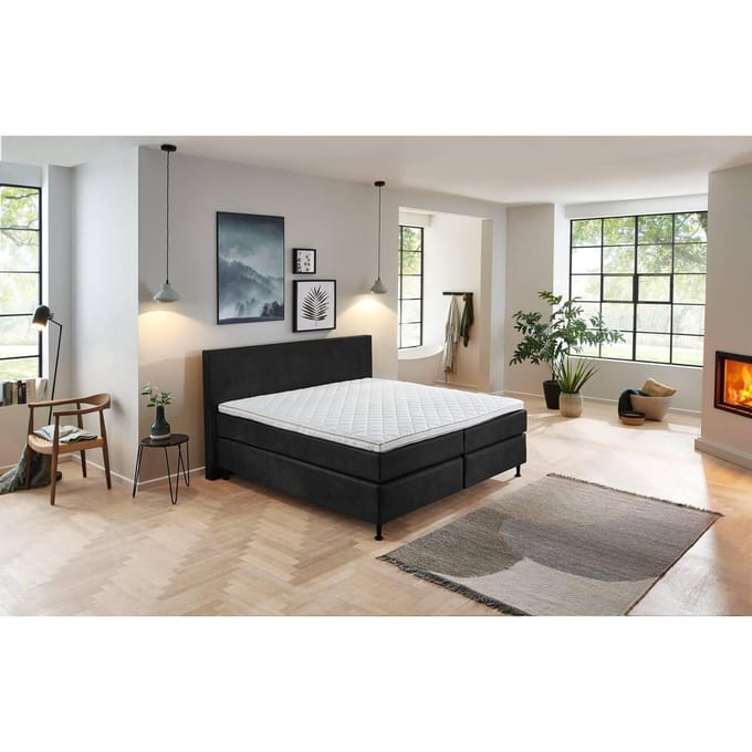 Boxspring Loft Glasgow inclusief dekbed 140 x 200 cm | Vitality Pur