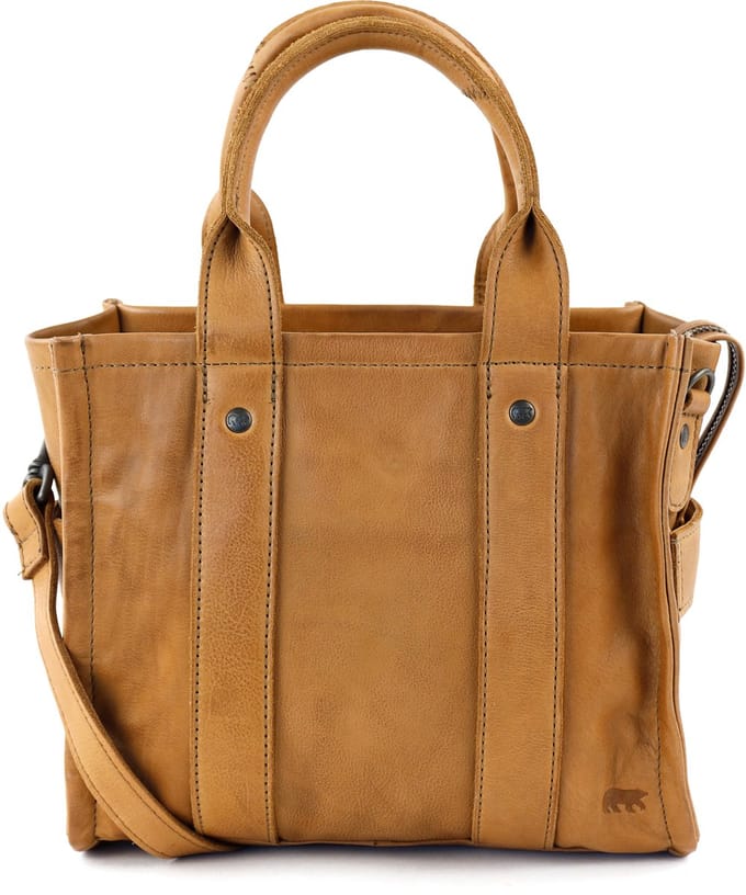 Bear Design Pepe S Leren Totebag - Handtas - Schoudertas - Taupe