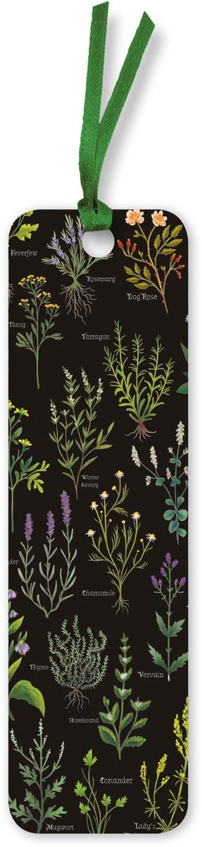 Flame Tree Bookmarks (Foiled)- Anna Stead: A Medieval Herbal Bookmarks (pack of 10)