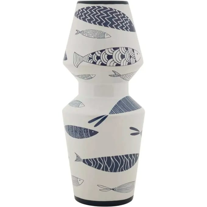 Vaas Mauro Ferretti Ceramica Fish Double