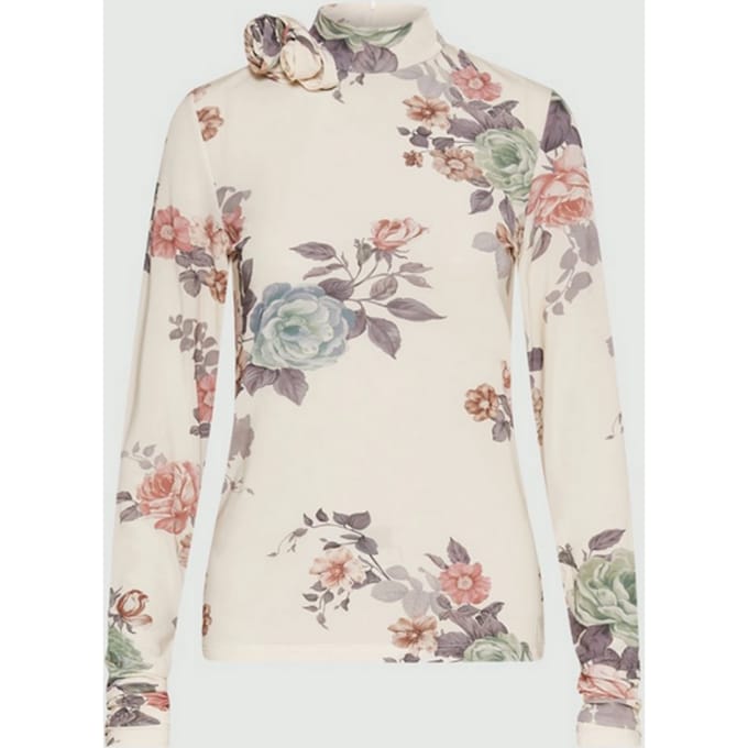 T-shirt vrouw poeder