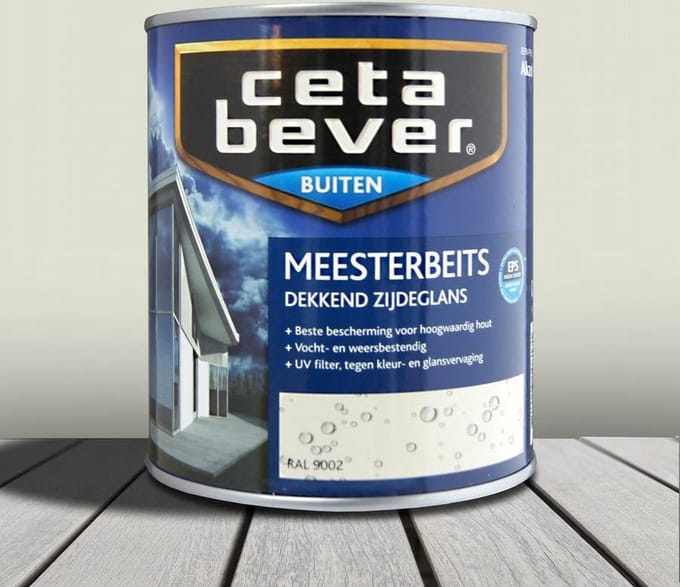 CetaBever Dekkende Meesterbeits 0,75 L Ral 9002