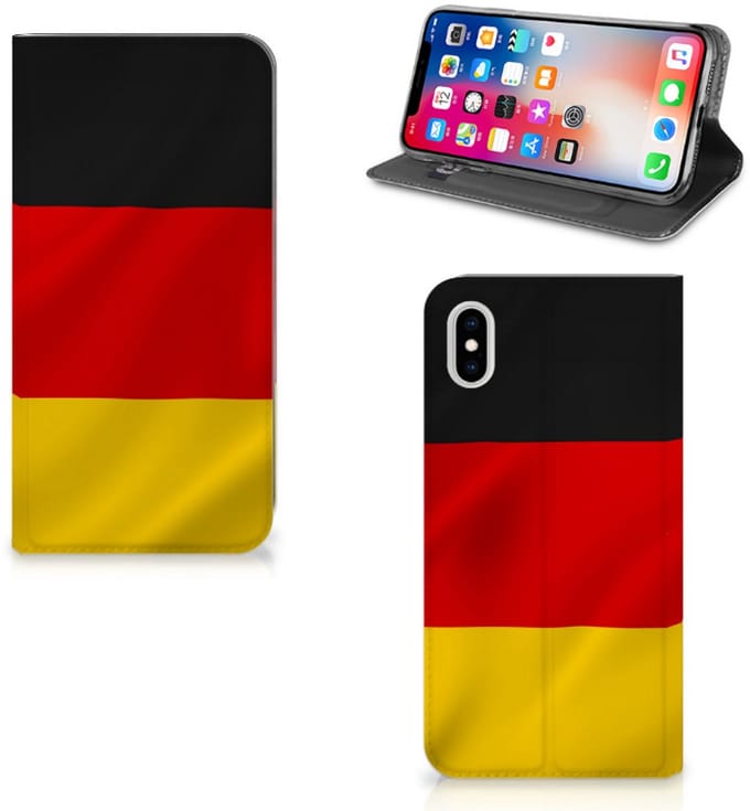 Standcase Hoesje voor Apple iPhone Xs Max Standcase Duitsland