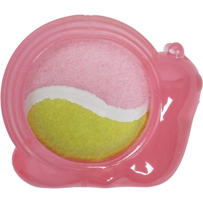 Bobby hondenspeeltje Coquille Ø14.1x9.2cm, roze hond