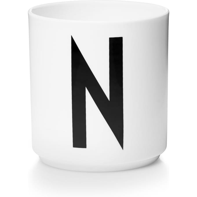 DESIGN LETTERS - Personal beker porselein  - wit - N
