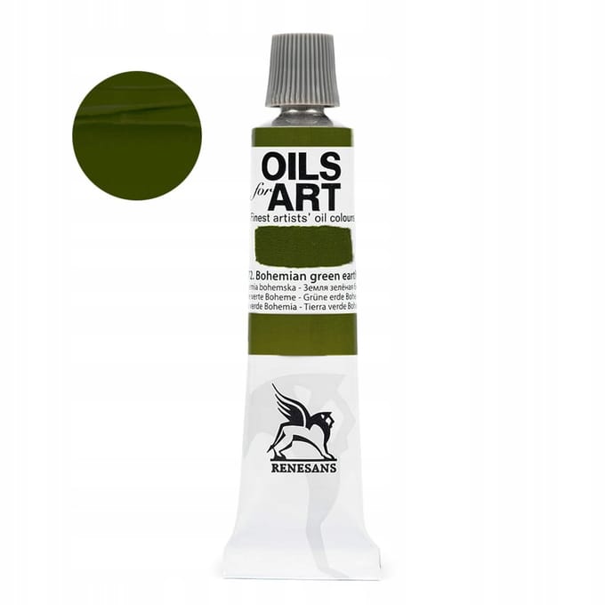 Olieverf 20 ml - 72 Boheemse Groene Aarde