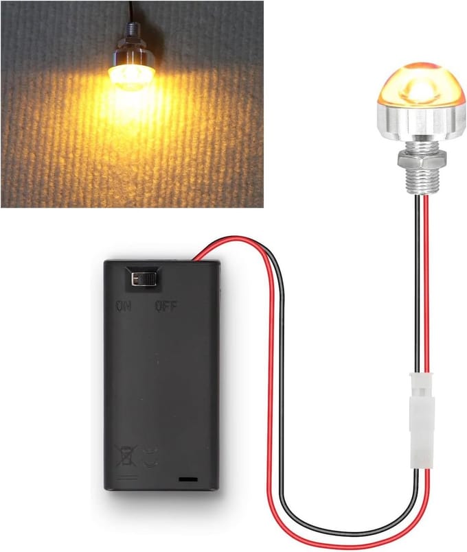 Mini LED Verlichting voor Poppenhuis en Displaykasten Romantische Sfeerverlichting