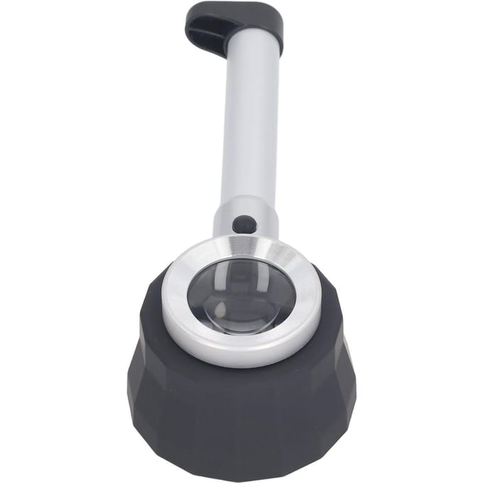 Microscope à main avec lumière LED échelle 45X numérique électronique portable pour appréciation de bijoux