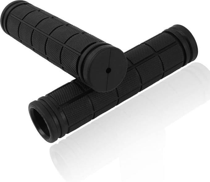2 Stuks Fietsstuurgrepen Ergonomisch Antislip voor MTB en Stadsfiets