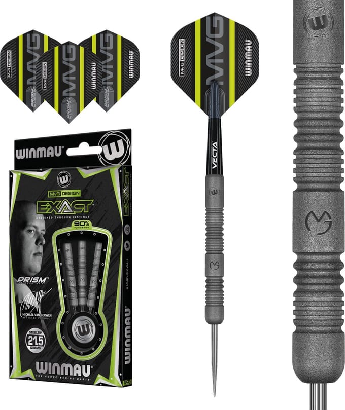 Winmau Michael van Gerwen Exact 90% - Dartpijlen