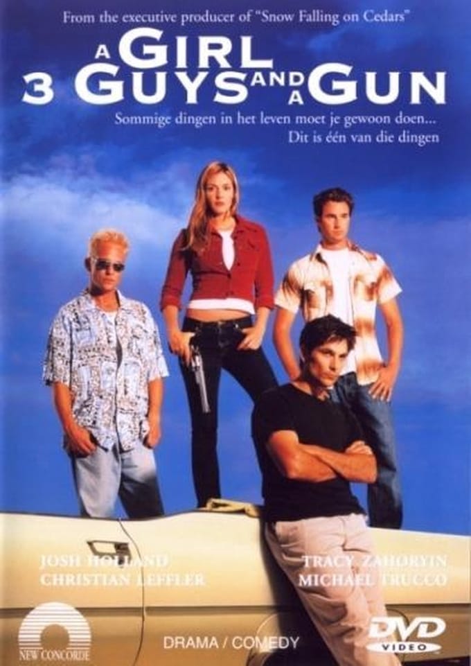 Girl, 3 Guys And A Gun